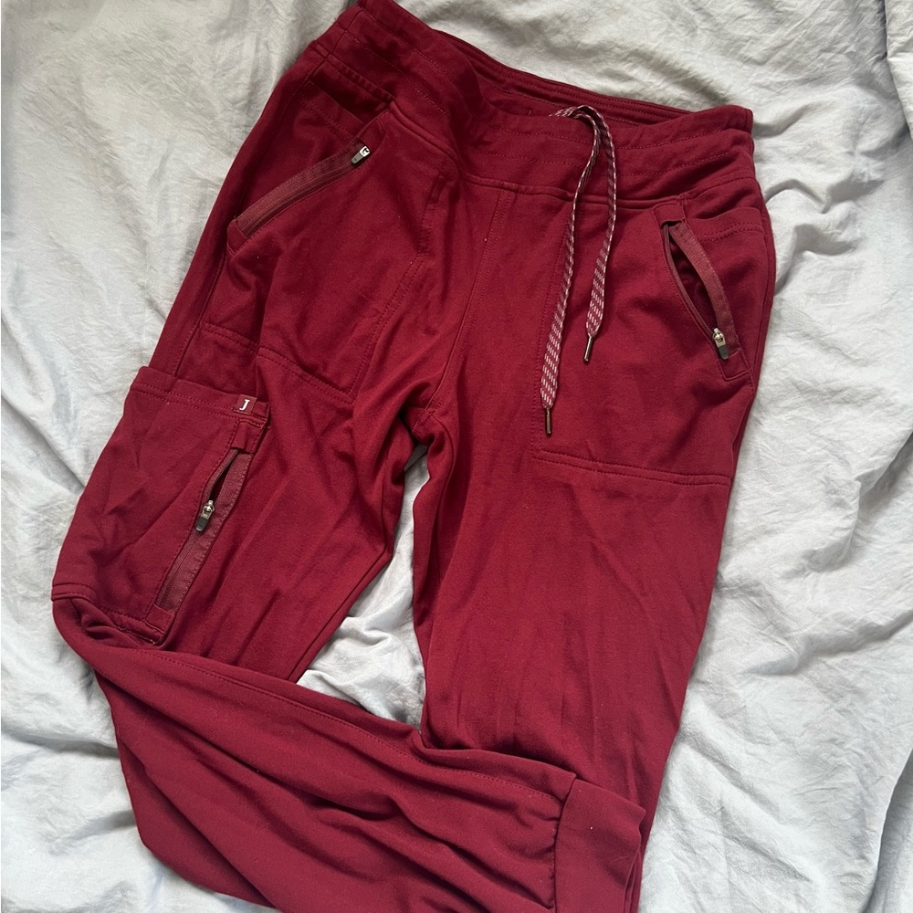 Jaanuu Jogger Scrub Pants with Zipper Pockets